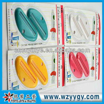 Exprimidor de pasta dental popular tubo plástico promocional personalizado